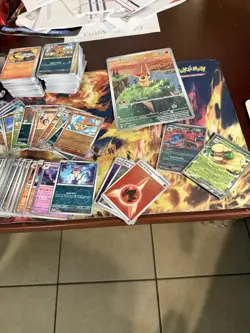 Pokemon White Flare Bulk Cards Com/Holos/Reverse / POKEBALL/Binders/Jumbo card - Image 4