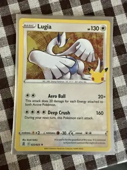 Lugia 022/025 Holo Rare Celebrations 25th Anniversary Pokemon Card NM-Mint - Image 1