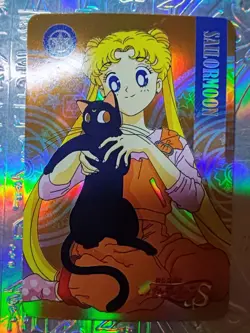 Card Goddess Anime Sailor Moon Mercury Mars Jupiter Venus Sexy Holo Oil - Image 1