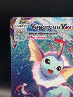 Vaporeon VMAX SWSH182 SWSH: Sword & Shield Black Star Promo Card Holo NM- - Image 2