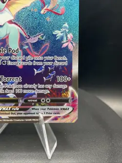 Vaporeon VMAX SWSH182 SWSH: Sword & Shield Black Star Promo Card Holo NM- - Image 4