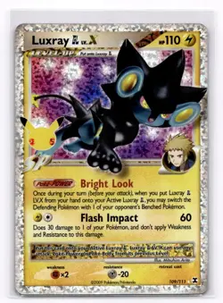Luxray GL LV.X Celebrations: Classic Collection - Pokemon NM 109/111 - Image 1