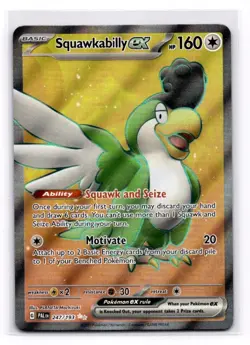 Squawkabilly ex - SV02: Paldea Evolved - Pokemon NM 247/193 - Image 1