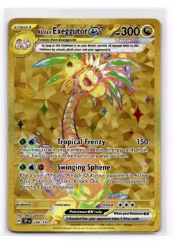 Alolan Exeggutor ex - SV08: Surging Sparks - Pokemon NM 248/191 - Image 1