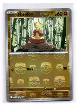 Mienfoo (Master Ball Pattern) SV: White Flare - Pokemon NM 052/086 - Image 1