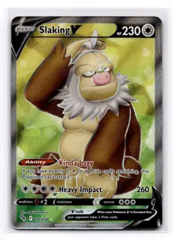 Slaking V (Full Art) Pokemon GO - Pokemon NM 077/078 - Image 1