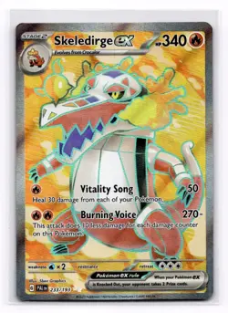 Skeledirge ex - SV02: Paldea Evolved - Pokemon NM 233/193 - Image 1