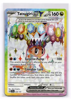 Tatsugiri ex - SV08: Surging Sparks - Pokemon NM 226/191 - Image 1