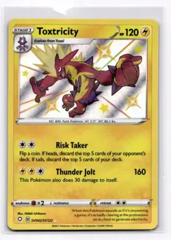 Toxtricity Shining Fates: Shiny Vault - Pokemon NM SV042/SV122 - Image 1