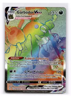 Garbodor VMAX (Secret) SWSH07: Evolving Skies - Pokemon NM 216/203 - Image 1