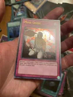 Yu-Gi-Oh TCG 2x Mind Crush LCYW-EN295 Unlimited Ultra Rare Card NM - Image 3