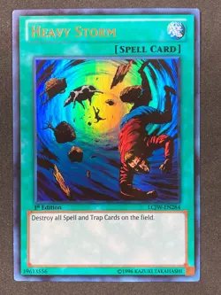 Yu-Gi-Oh! TCG Konami Heavy Storm LCJW-EN284 Ultra Rare 1st Ed Spell VLP - Image 1