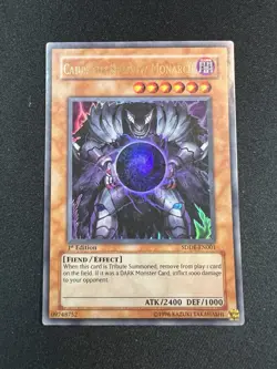 Yu-Gi-Oh! Caius the Shadow Monarch (LP/MP) 1st Edition Ultra Rare Structure Deck - Image 1