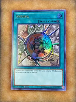 Yugioh Shrink LCKC-EN043 Ultra Rare 1st Ed NM - Image 1
