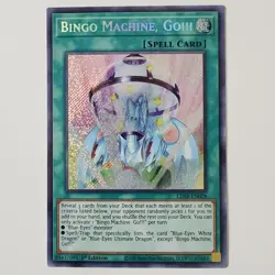 Bingo Machine, Go!!! - LDS2-EN028 - LP - Secret Rare - 1st ed - Yugioh - Image 1