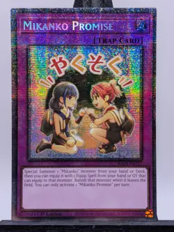 Mikanko Promise 1st Edition [Starlight Rare] RA05-EN127 Yu-Gi-Oh! - Image 1