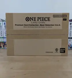 One Piece Card Game Premium Card Collection Best Selection Vol 4 ENGLISH SEALED - Image 1