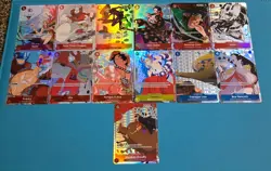 One Piece TCG Gift Collection 2023 Full Set Of 13 - Image 1
