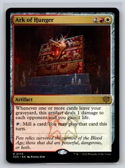 Ark of Hunger 173 Rare Secrets of Strixhaven Magic: The Gathering Near Mint - Image 1