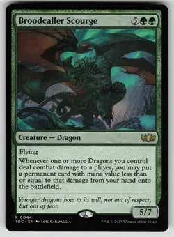 Broodcaller Scourge Normal R Commander: Tarkir: Dragonstorm 44 NM - Image 1