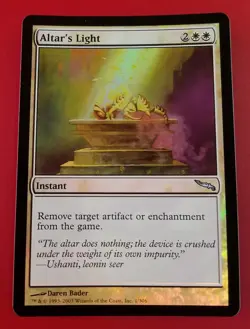 1x Altar's Light | FOIL | Mirrodin | MTG Magic Cards - Image 1