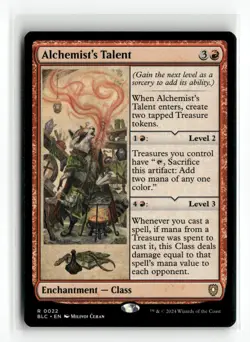 Alchemist's Talent Bloomburrow NM Rare #22 MTG Magic - Image 1
