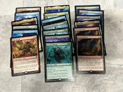 MTG EDGE OF ETERNITIES LOT OF OVER 450 CARDS BULK LOT C/U/R/M FOILS - Image 4