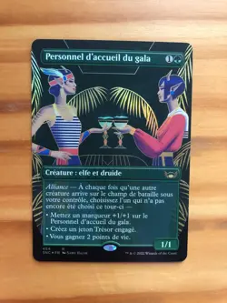 Mtg Streets of New Capenna Gala Greeters French Box Topper Promo FOIL NM - Image 1