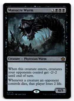 Massacre Wurm FDN -714- NM - Magic: The Gathering - Image 1