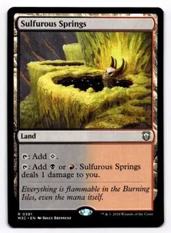 Sulfurous Springs -M3C- 381 Normal NM - Magic: The Gathering - Image 1