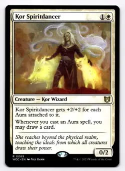 Kor Spiritdancer -WOC- 69 NM - Magic: The Gathering - Image 1