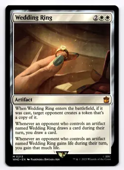 Wedding Ring -WHO- 213 NM - Magic: The Gathering - Image 1