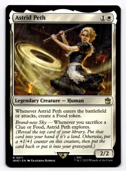 Astrid Peth -WHO- 11 Normal NM - Magic: The Gathering - Image 1