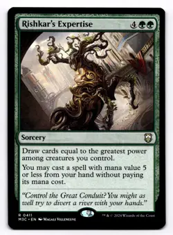 Rishkar's Expertise -M3C- 411 Normal NM - Magic: The Gathering - Image 1