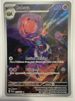 Rabsca Paldea Evolved Illustration 215/193 Rare NM Condition Pokemon TCG - Image 1