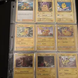 Lot of Pokemon Cards 84 all Pikachu & Charizards cards w/ Card Binder - Image 4