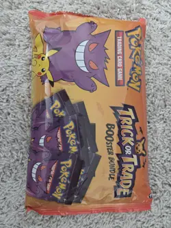 Pokemon TCG Trick Or Trade Booster Bundle Halloween 40 Mini Packs Factory Sealed 820650850783 - Image 1