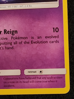 2017 Pokemon Shining Legends Shining Jirachi #42/73 Holo EX-NM - Image 4