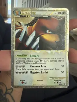 The Pokemon Company Ursaring (Prime) Ultra Rare Holo 89/95 Unleashed dm/hp - Image 1