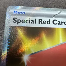 Special Red Card Full Art Ultra Rare Chaos Rising Pokemon Card TCG - Image 2