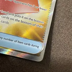 Special Red Card Full Art Ultra Rare Chaos Rising Pokemon Card TCG - Image 4