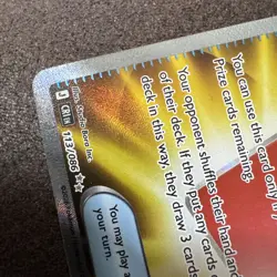 Special Red Card Full Art Ultra Rare Chaos Rising Pokemon Card TCG - Image 5