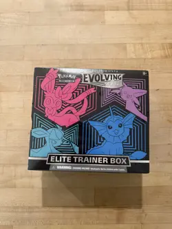 Pokemon TCG Sword & Shield Evolving Skies Elite Trainer Box FACTORY SEALED - Image 1