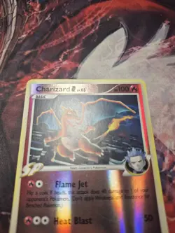 Charizard G Lv 65 Pokemon 20/147 Supreme Victors Team Galactic Reverse Holo MP - Image 2