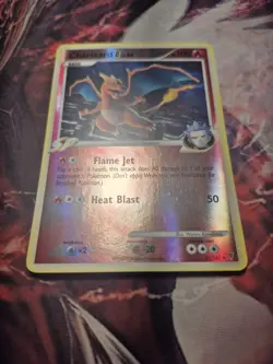 Charizard G Lv 65 Pokemon 20/147 Supreme Victors Team Galactic Reverse Holo MP - Image 3