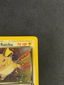 2000 Team Rocket Pokemon Dark Raichu Holo TCG Card 83/82 Secret Rare LP+ ~ CLEAN - Image 3