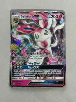Pokemon Sylveon GX Sun & Moon Guardians Rising 92/145 - Image 1