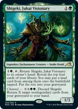 Shigeki, Jukai Visionary - Near Mint MTG Kamigawa: Neon Dynasty - Image 1