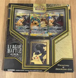 Pokemon Pikachu & Zekrom GX League Battle Deck - NEW - Open box 290-80785 - Image 1