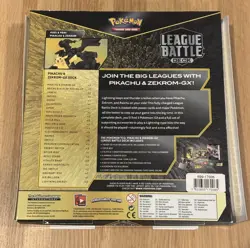 Pokemon Pikachu & Zekrom GX League Battle Deck - NEW - Open box 290-80785 - Image 3
